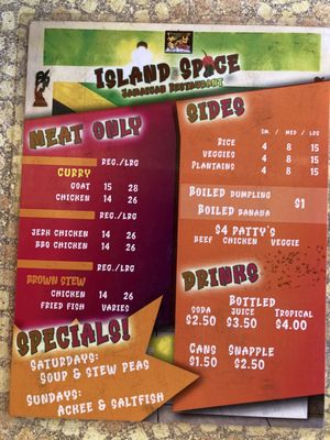 Menu photo 2 Island Spice San Diego, CA
