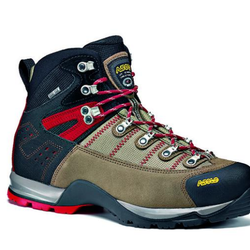 ASOLO FUGITIVE GTX Water-resistant suede 1,6-1,8 mm + high tenacity nylon. Gore-Tex Performance Comfort Footwear.