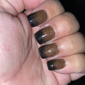 Ann's Nails - Ombré design for Fall 2021 - Nail Salons Near Me - San Antonio, Texas