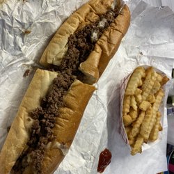 The Cheesesteak Guy - Cheesesteak & fries