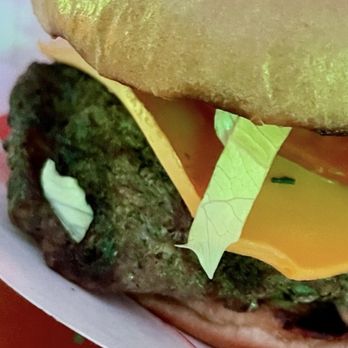 Charlies Food Trailer - What would you think if you received a "hot food fee" for a cheeseburger that looks like this? Burger King does better. - Food Trucks Near Me - Concord , California Charlies Food Trailer - What would you think if you received a "hot food fee" for a cheeseburger that looks like this? Burger King does better. - Food Trucks Near Me - Concord , California