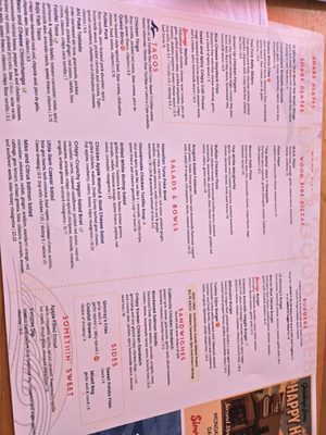 Menu photo 1 Simmzy's Long Beach, CA