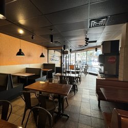 Rosewater Middle Eastern Grill - View from back booth in seating area