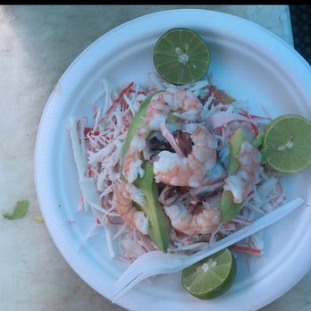 Mariscos Estilo Sinaloa - Tostada de Jaiva - Seafood Near Me - Los Angeles, California