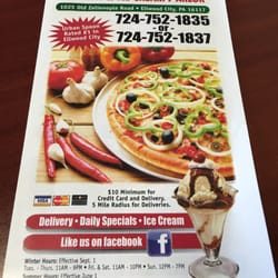 Candito's Pizzeria & Ice Cream Parlor - Menu with hours
