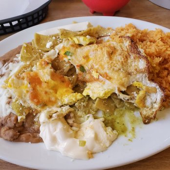 Los Cuates Restaurant - Chiliquiles to die for! - Mexican Near Me - Gilroy, California