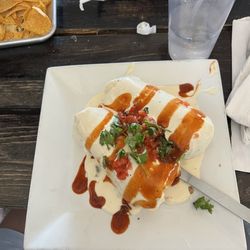 Del Sur Taqueria and Cantina - Smoothered Burritos