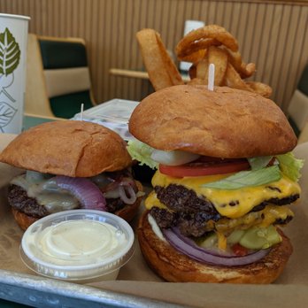 Fresh Burger Stop - Mushroom Swiss & the Double Cheeseburger - Burgers Near Me - Estes Park, Colorado Fresh Burger Stop - Mushroom Swiss & the Double Cheeseburger - Burgers Near Me - Estes Park, Colorado