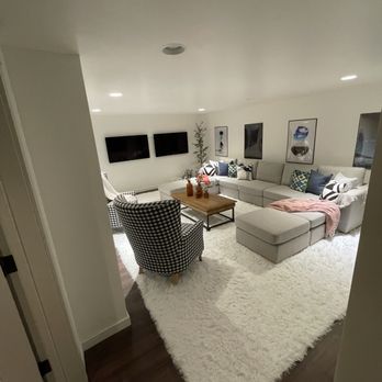 Nevada County Home Works - Basement conversion (after) - Decks & Railing Near Me - Nevada City, California Nevada County Home Works - Basement conversion (after) - Decks & Railing Near Me - Nevada City, California