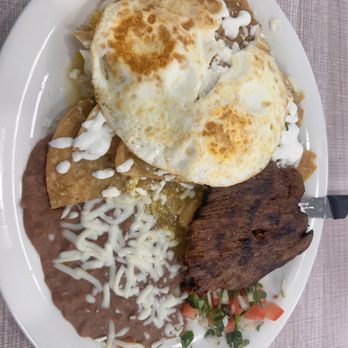 Rosi’s - Chilaquiles was good and it was a big portion. I did add steak to it as well for +$3.99 charge. - Breakfast & Brunch Near Me - Garland, Texas Rosi’s - Chilaquiles was good and it was a big portion. I did add steak to it as well for +$3.99 charge. - Breakfast & Brunch Near Me - Garland, Texas