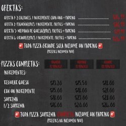 Genesis Pizza - Menú 3