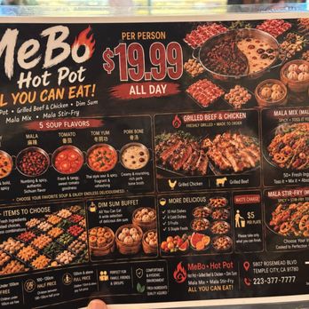 Mebo Hotpot - Menu as of 9/2026 - Chinese Near Me - Temple City, California Mebo Hotpot - Menu as of 9/2026 - Chinese Near Me - Temple City, California