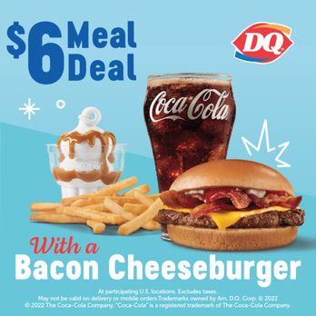 Dairy Queen Ltd Brazier - $6 MEAL DEAL - Ice Cream & Frozen Yogurt Near Me - Shawnee, Kansas Dairy Queen Ltd Brazier - $6 MEAL DEAL - Ice Cream & Frozen Yogurt Near Me - Shawnee, Kansas