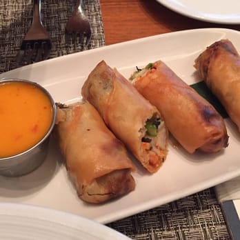 Blue Fin - Lobster and shrimp spring rolls - Sushi Bars Near Me - New York, New York