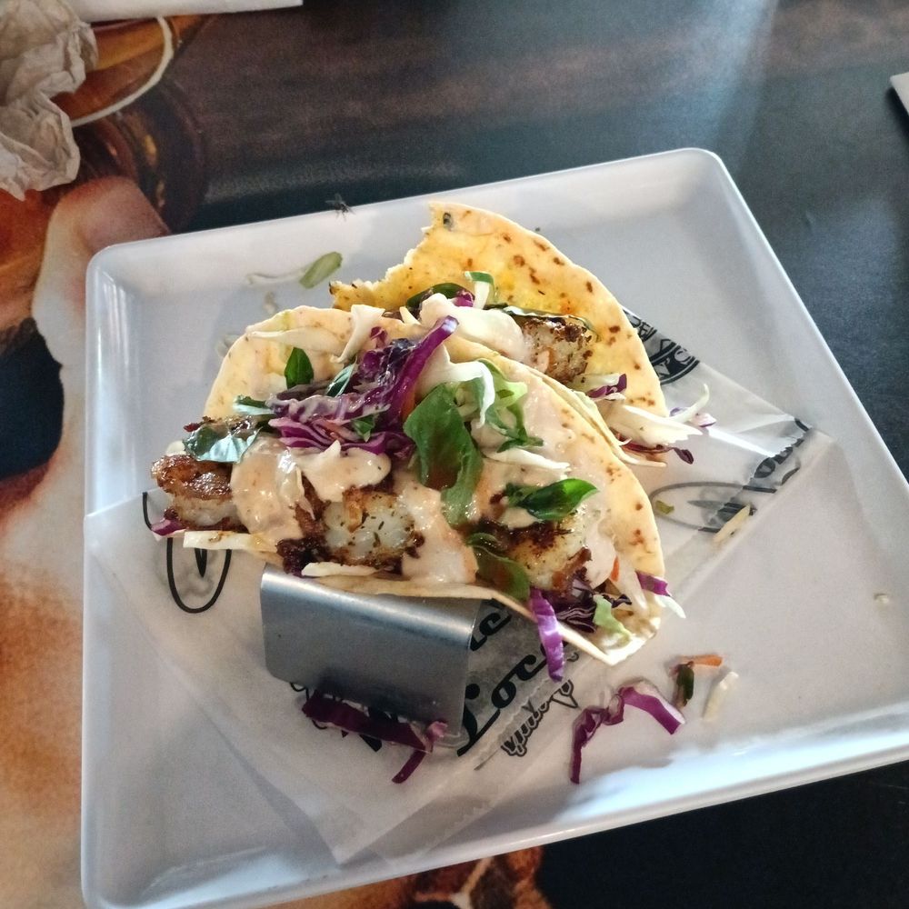 Johnny's Other Side - Blackened Shrimp tacos! - Sports Bars Near Me - Orlando, Florida