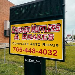 Chicago Mufflers & Brakes - Sign