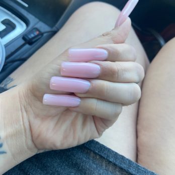 Diamond Nails and Spa - Nails look warped I asked to fix man gave me attitude - Nail Salons Near Me - Lake Elsinore, California