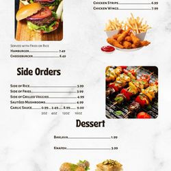 Shawarma Station - Menu