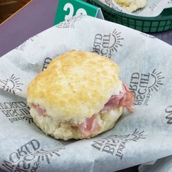 Tudor's Biscuit World - Ham melt