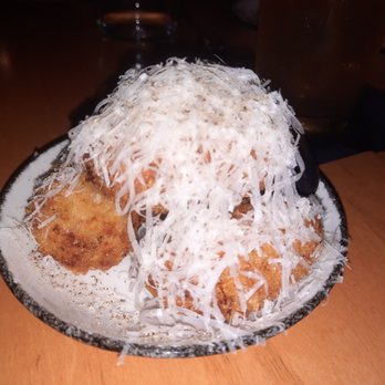Nancy's Hustle - Parmesan croquettes, I could have had a whole plate of these - New American Near Me - Houston, Texas