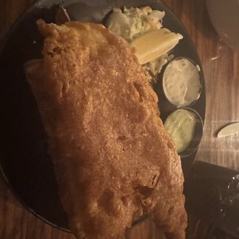 The Shanty - Fish and chips and that piece of fish was humongous - New American Near Me - Warwick, Rhode Island The Shanty - Fish and chips and that piece of fish was humongous - New American Near Me - Warwick, Rhode Island