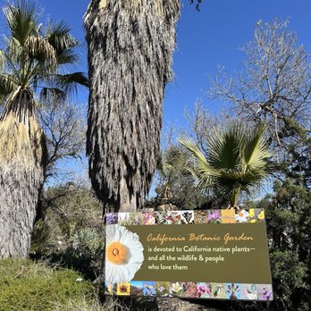 California Botanic Garden - The entrance - Botanical Gardens Near Me - Claremont, California