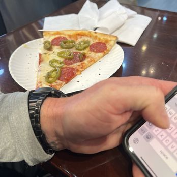 Mama's Pizza - Pepperoni with jalapeños - Pizza Near Me - New York, New York Mama's Pizza - Pepperoni with jalapeños - Pizza Near Me - New York, New York