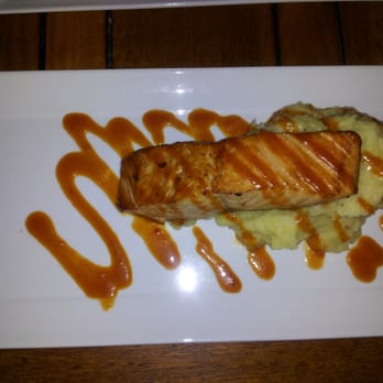 McKinley's Grille - seared Atlantic salmon w/potatoes - Steakhouses Near Me - Pomona, California McKinley's Grille - seared Atlantic salmon w/potatoes - Steakhouses Near Me - Pomona, California
