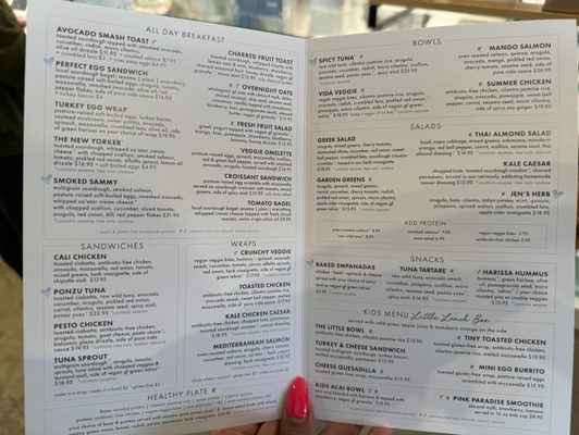 Menu photo 3 Pura Vida Miami New York, NY