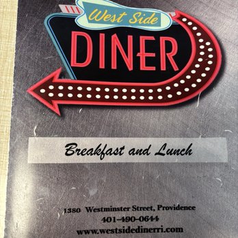 West Side Diner - Menu - Diners Near Me - Providence, Rhode Island