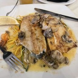 Trout Lorraine ( I had had already eaten some).