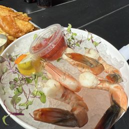 The shrimp were huge!!
