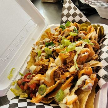 The Caribbean Cajun - Cajun Chicken Nachos - Food Trucks Near Me - Farmers Branch, Texas The Caribbean Cajun - Cajun Chicken Nachos - Food Trucks Near Me - Farmers Branch, Texas