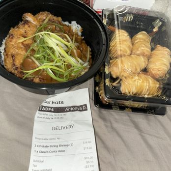 Gyu Jinya - Potato String Shrimp L. Curry Katsudon L. Curry Katsudon - Sushi Bars Near Me - Lancaster, California Gyu Jinya - Potato String Shrimp L. Curry Katsudon L. Curry Katsudon - Sushi Bars Near Me - Lancaster, California