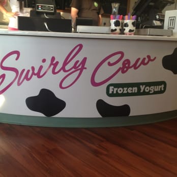 Swirly Cow Frozen Yogurt - This says it all! - Desserts Near Me - Peyton, Colorado