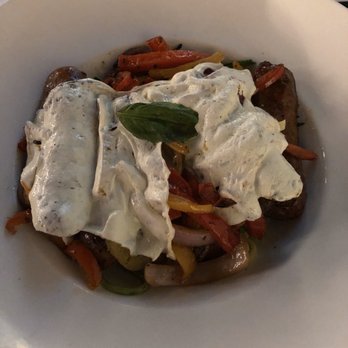 ITA Kitchen - Sausage and peppers over zoodles - Italian Near Me - Bay Shore, New York