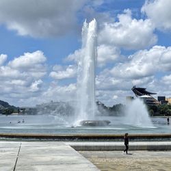 Point State Park Fountain - View of Point State Park Fountain