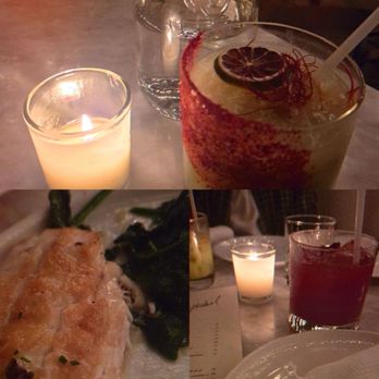 Ysabel - Mezcal cucumber, blood orange mezcal, and Branzino - New American Near Me - West Hollywood, California