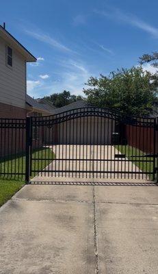 Residential Ornamental Gate Update and New Liftmaster Opener - Nice investment. Residential Ornamental Gate Update and New Liftmaster Opener - Nice investment.