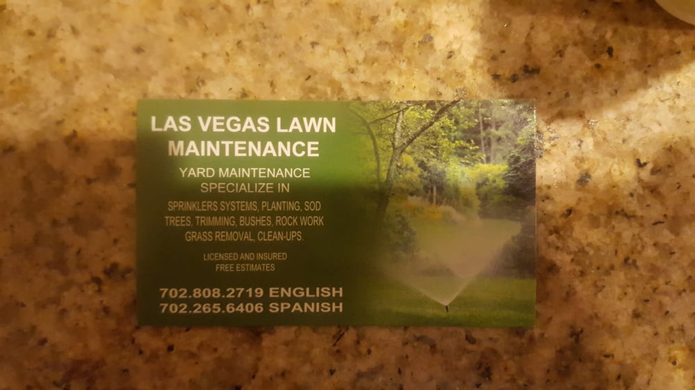 LAS VEGAS LAWN MAINTENANCE 6517 E Tonopah Ave, Las Vegas, NV Yelp