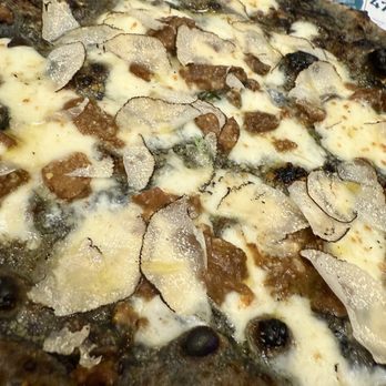 'O Munaciello - Troisi pizza! Fresh shaved truffle so good!! - Pizza Near Me - Miami, Florida