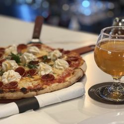 Crust Brewing - Pepperoni pizza