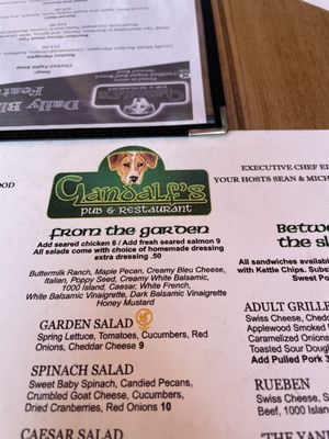 Menu photo 1 Gandalf's Pub Valley City, OH Menu photo 1 Gandalf's Pub Valley City, OH