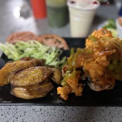 Mi Casita Seafood - lobster sweet plantains