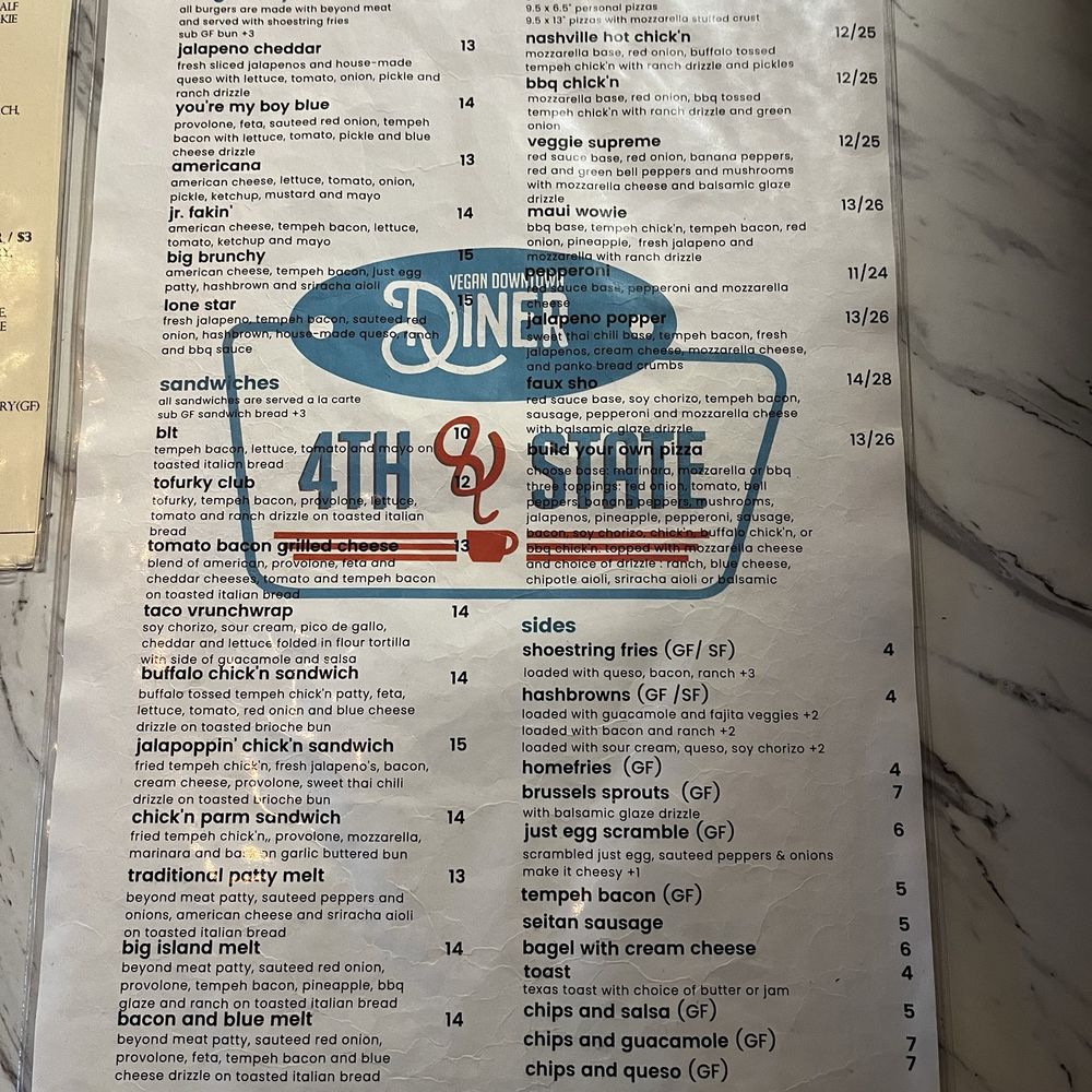 4th & State - Menu - Vegan Near Me - Columbus, Ohio 4th & State - Menu - Vegan Near Me - Columbus, Ohio