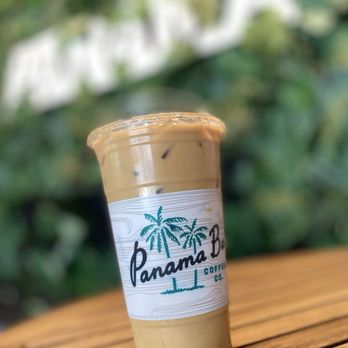 Panama Bay Coffee - Iced sugarfree vanilla oat milk latte - Cafes Near Me - Livermore, California Panama Bay Coffee - Iced sugarfree vanilla oat milk latte - Cafes Near Me - Livermore, California