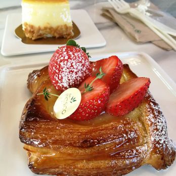 La Bosco Bakery & Cafe - Strawberry Danish - Bakeries Near Me - Edmonton, Alberta