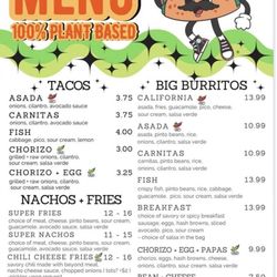 Menu page 1