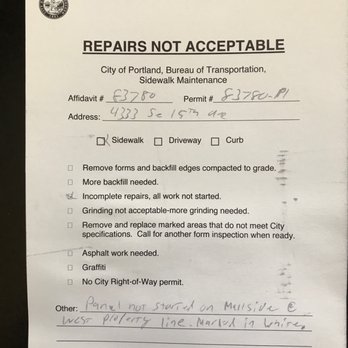 IC Construction - City inspectors notice of job incomplete. - General Contractors Near Me