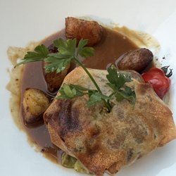 Le Forum - White fish on quinoa.
